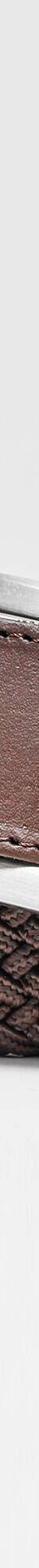 Ceinture tressée extensible finitions cuir (chocolat) Ceinture tressée extensible finitions cuir (chocolat)
